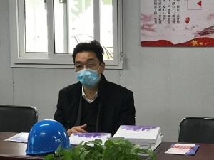 市建設(shè)局黨委書記、局長戴健赴房總集團市北32#地塊視察復(fù)工復(fù)產(chǎn)安